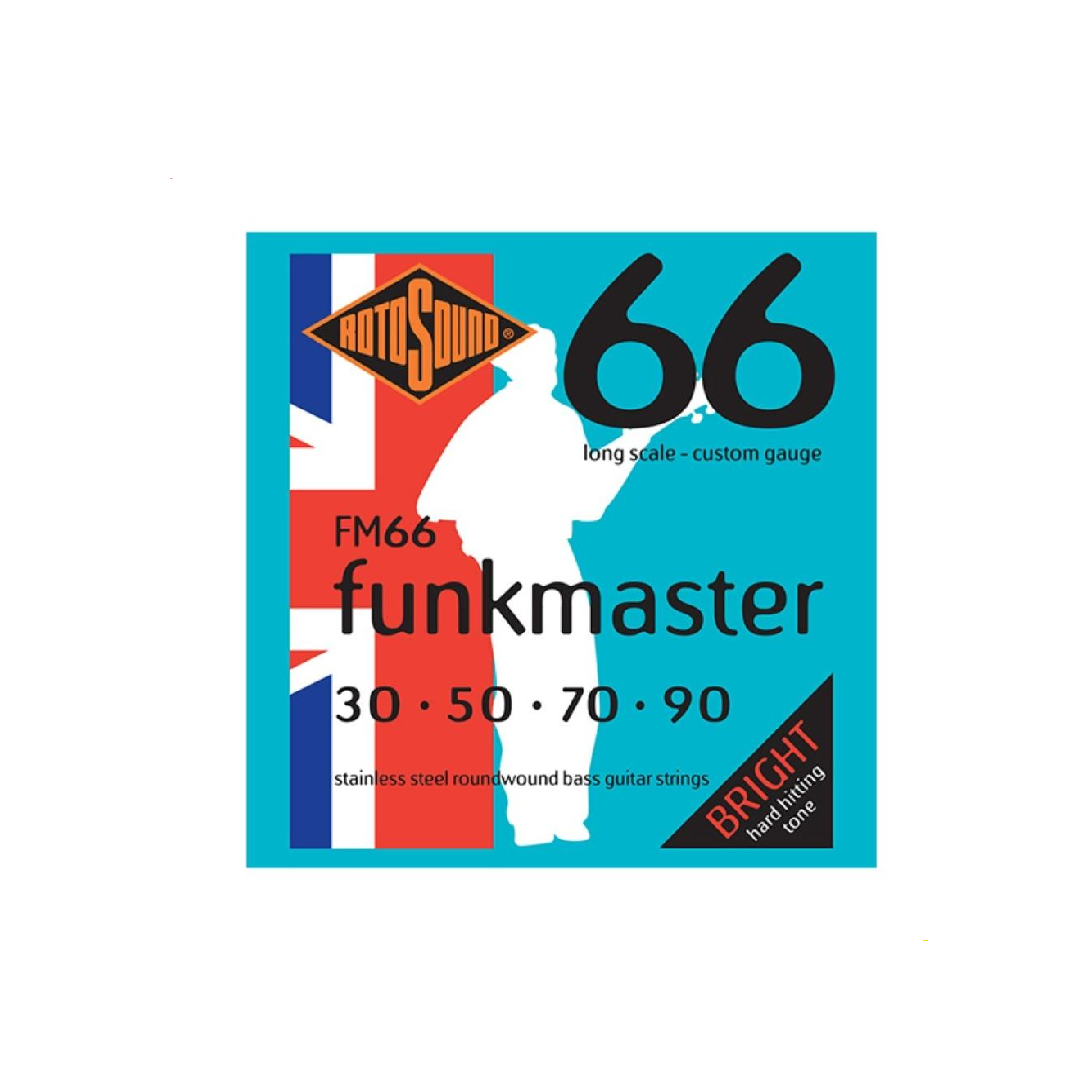 Rotosound Funkmaster 66 Bass Guitar Strings